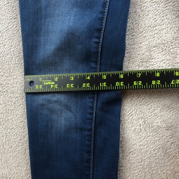 American Eagle Outfitters Womens Jeans Size 2 Skinny Jeggings Stretch Blue Denim - Picture 9 of 16